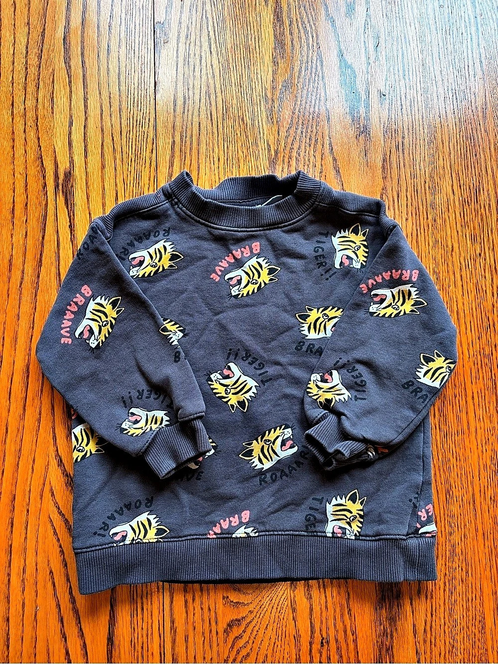 Zara 18-24M Tiger Print Sweatshirt